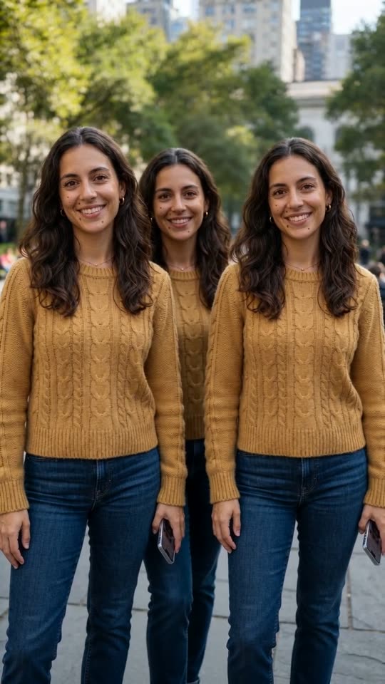 Clone Yourself: Four of You in One Video — Four of Me example