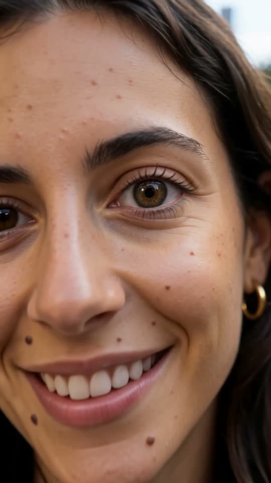 Eye Zoom Effect: Push Into Your Eye and Find a Galaxy — Galaxy Eye example