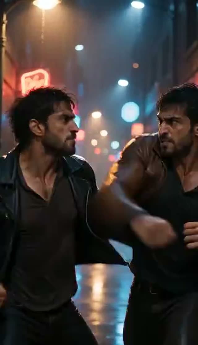 AI Fight Video Generator: Cinematic Action Scenes From Photos — Street Fight example