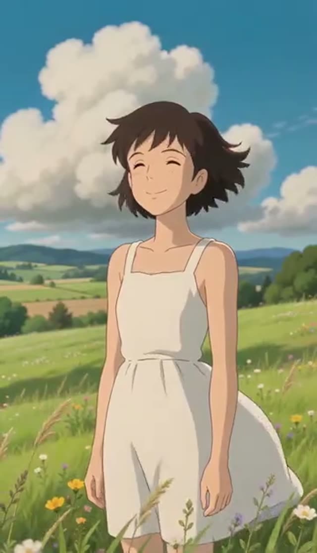 Ghibli AI Video Generator: Turn a Photo into Hand-Painted Animation — Classic Ghibli example