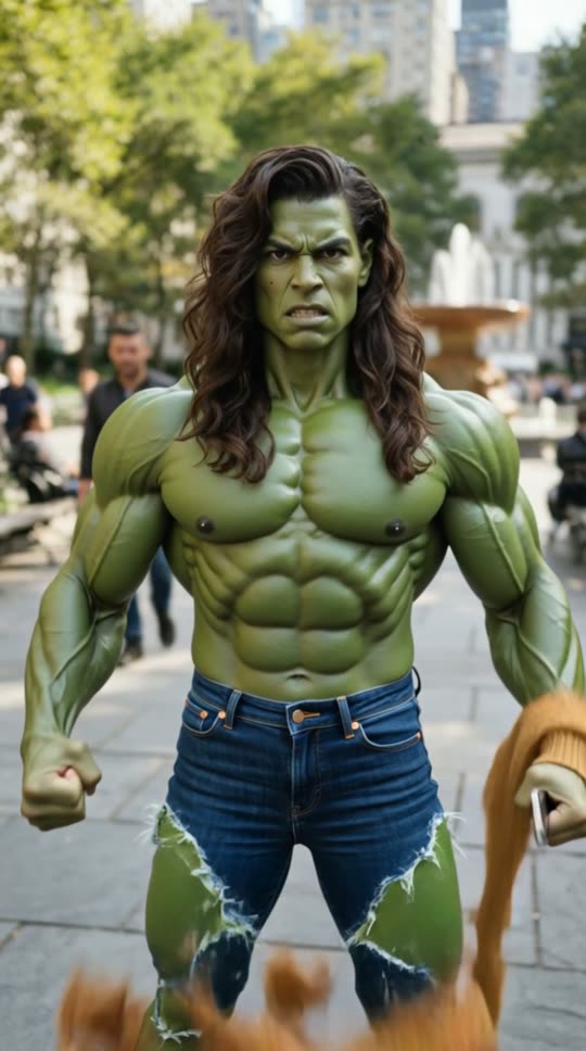 Green Giant Transformation: Muscle Up and Turn Green — Green Giant example