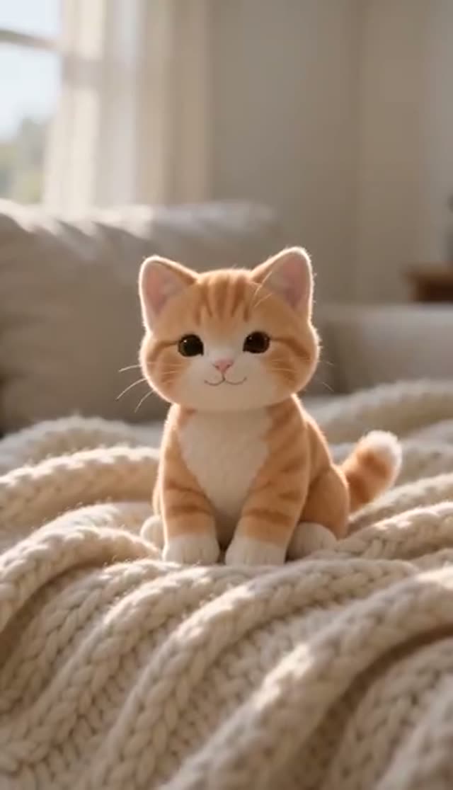 Jellycat AI Video Generator: Turn a Pet, Person or Object into a Plush Toy — Classic Jellycat example