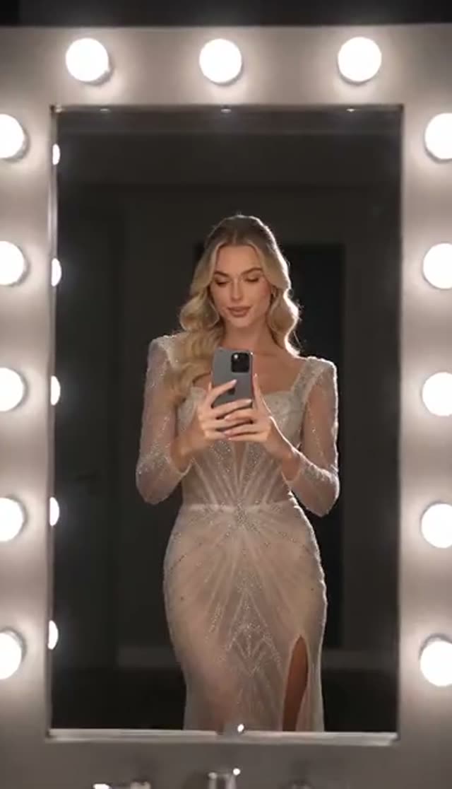 AI Mirror Selfie Video Generator: A Fit-Check Clip from Any Photo — Glam example
