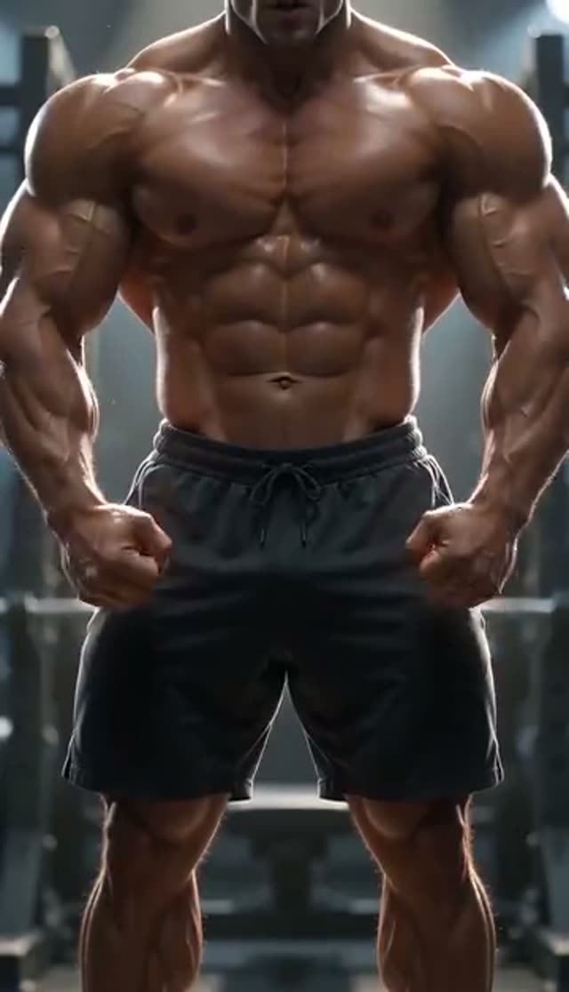 AI Muscle Video Generator: Turn One Photo into a Muscle Transformation Clip — Bulky example