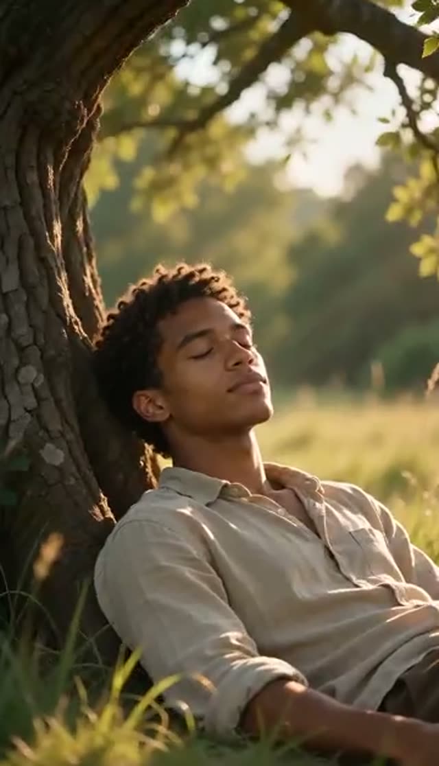 AI Nap Video Generator: Turn a Photo Into a Peaceful Sleeping Scene — Outdoor Nap example