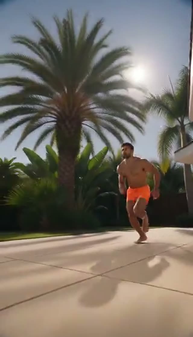 AI Pool Jump Video Generator: Dive and Splash From One Photo — Summer Dive example