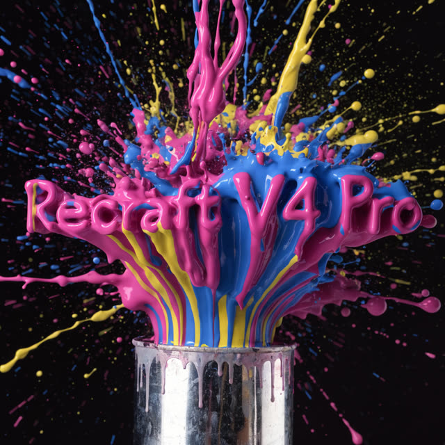 Example output generated with Recraft V4 Pro Vector